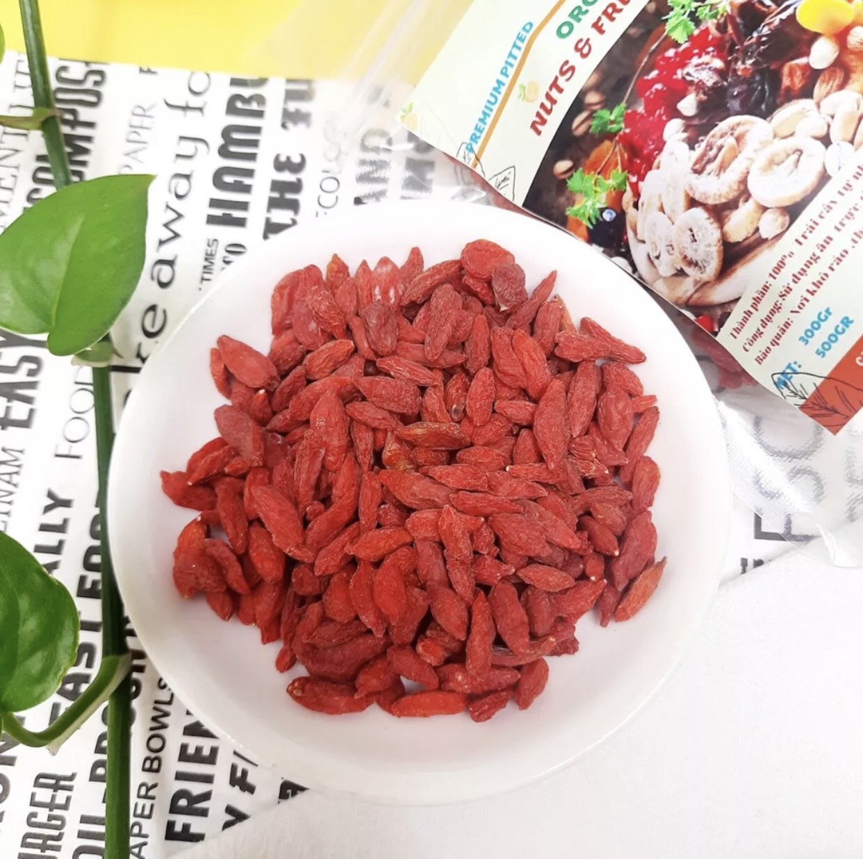 Kỷ Tử Sấy Khô Organic 454g - Kỷ Tử Khô Hữu Cơ Mỹ Organic 100%