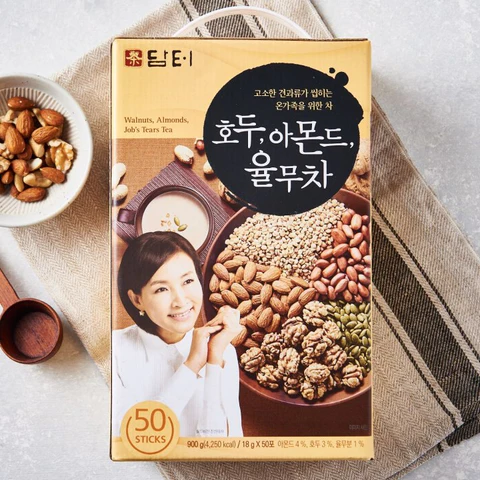 Bột Ngũ Cốc Damtuh Hàn Quốc 900g Hộp 50 Gói