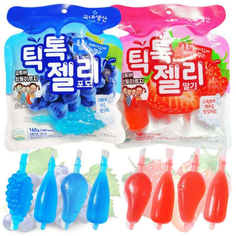 Thạch Trái Cây Tiktok Hàn Quốc 160g