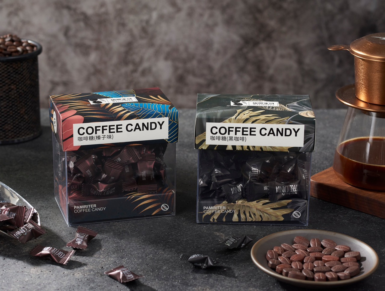 Kẹo Cà Phê Coffee Candy Pamiriter 70g Đài Loan