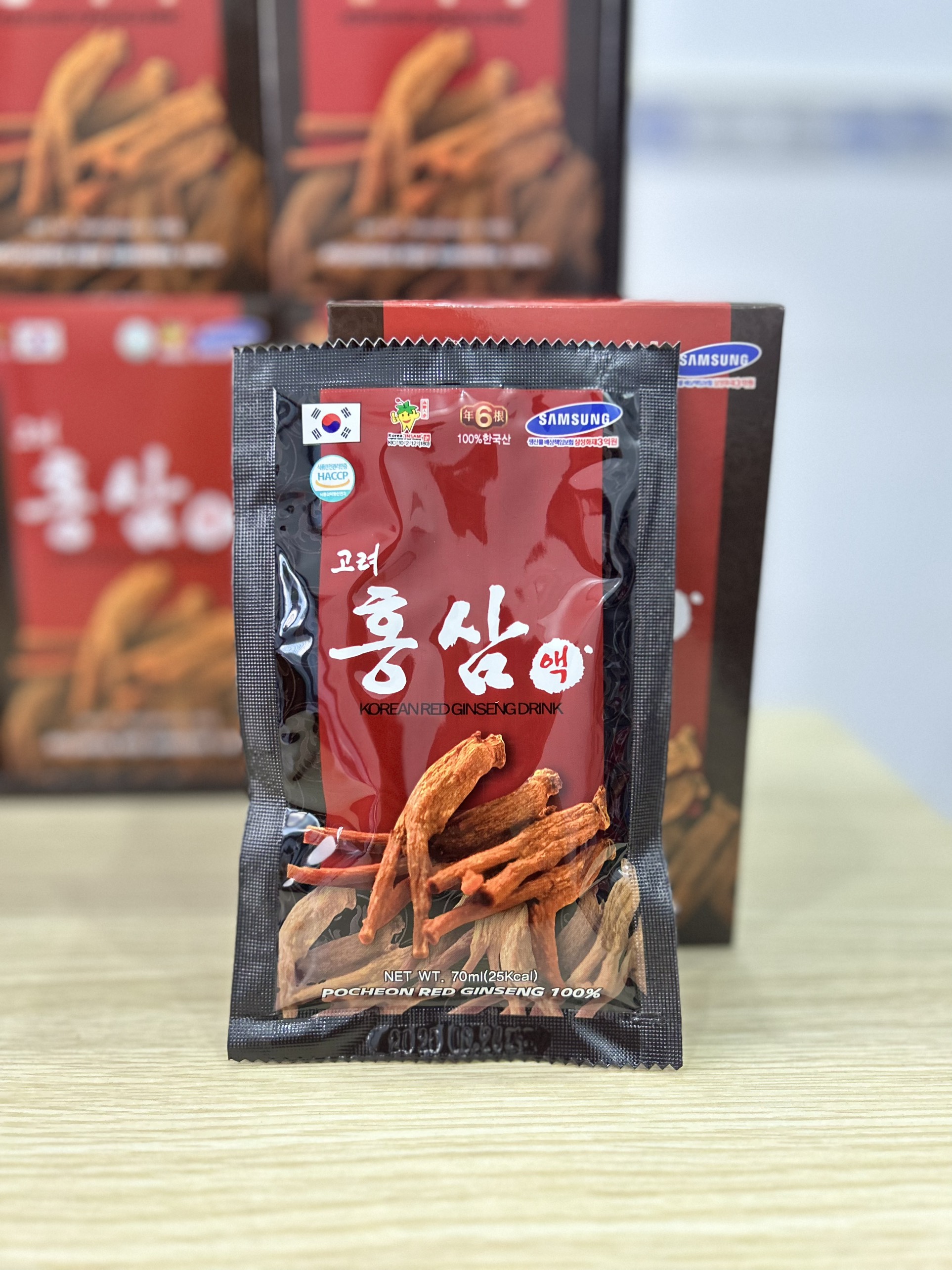 Nước Hồng Sâm Pocheon 30 Gói X 70ml Hàn Quốc