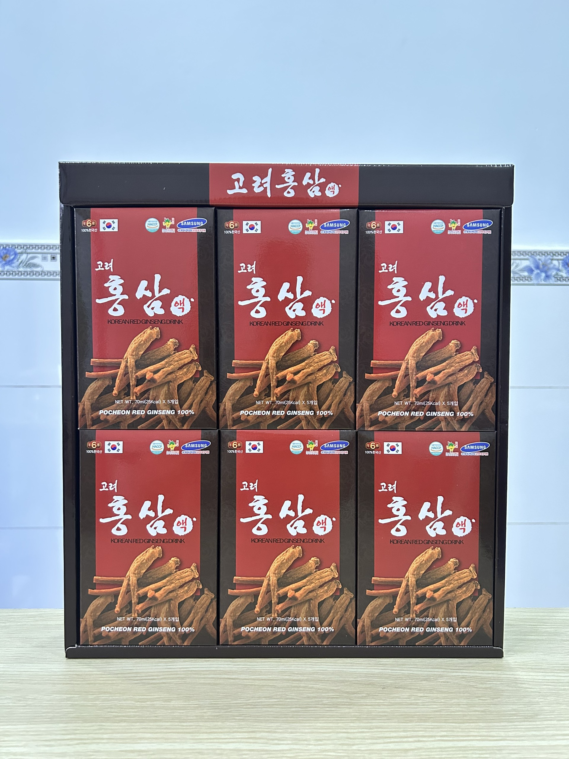 Nước Hồng Sâm Pocheon 30 Gói X 70ml Hàn Quốc